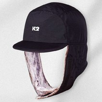 방한모 K2 기모 블랙