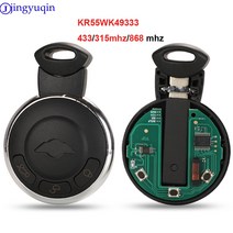 BMW 폴딩키 케이스 차키 Jingyuqin 원격 자동차 키 미니 쿠퍼 S ONE D 클럽맨 컨트리맨 KR55WK49333 868 mhz 315 433mhz, 4.868mhz - 5ps