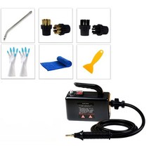 전기 스팀 청소기 카처 가정용 후드 에어컨 자동차 청소 기계 펌핑 살균 소독기, 02 Black_03 UK_01 220-240V, 02 Black_03 UK_01 220-240V