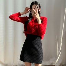 티데일리 여성용 크롭 니트 가디건