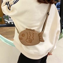 붕어빵 미니 크로스백 외출 핸드백 스마트폰 가방 슬링백 소품 디자인 아이디어 상품