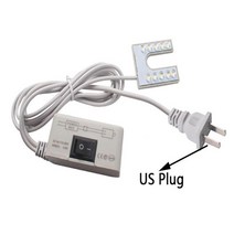 방폭등 LED 내압 산업용 재봉틀 가벼운 자석베이스 유연한 거위 목 램프 선반 드릴링 110-250V EU 미국 플매트 카펫 러그, [02] US plug