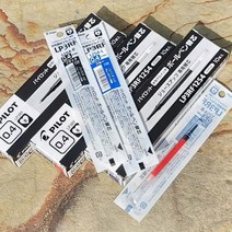 파이롯트 쥬스업 0.4mm 단색볼펜 리필심 3RF12S4 1타, 블랙 10개입