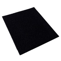 공기청정기 어댑터 공기정화기 전치 필터면 망 정전기 초기효과 호환 ac4103 활성탄 공기 청정기 필터 ac4025 ac4026 공기 청정기 부품 용 면화 먼지 필터, 검은색