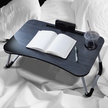 올모 베드테이블 배드트레이 좌식책상 침대 접이식 노트북 미니 독서 컵홀더 아이패드 거치대, 핑크