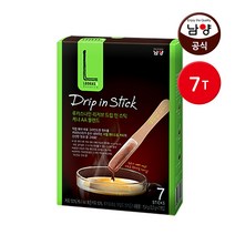 남양 루카스나인 드립인스틱 과테말라/ 케냐 7T 14T 스틱커피, 7T (7T x 1개), 드립인스틱 케냐