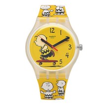 스와치(시계) 스와치 SO29Z101 SWATCH X PEANUTS 스누피 공용 우레탄시계