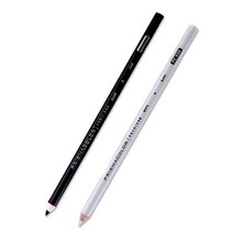 유성색연필 수채화색연필 1/2pcs Prismacolor 컬러 연필 블랙 화이트 전문 하이라이트 스케치 흑연 드로잉 블렌딩, [01] 1white