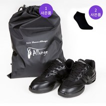 알롱제 A1 댄스화 라인댄스화 재즈화 스포츠댄스 줌바 신발, 240, 블랙