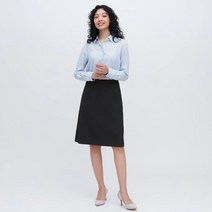 유니클로 스트레치 플레어 스커트 (중간 길이 55 ~ 57cm) 일본직수