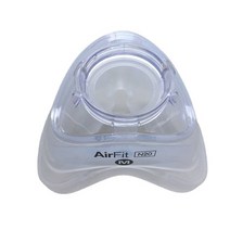 코골이방지 양압기 AirFit N20 CPAP 비강 마스크 쿠션 ResMed 코 마스크 인공 호흡기 슬리핑 마스크 Airfit, 01 작은
