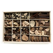 천연나무 조각세트 A16칸 원목조각 나무공예