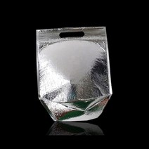 지퍼 보냉 백 팩 봉투 34X 30 cm 밑면5.5 P 발포지 파우치 보온 아이스백 은박, 본상품선택