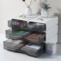 무타공마켓 와이드 책상정리함 데스크 오거나이저 모듈형, L