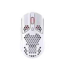 HyperX Pulsefire Haste 무선 게이밍 마우스 게이머용 초경량 육각 쉘 디자인 62그램 화이트 2년 보증 4P5D8AA