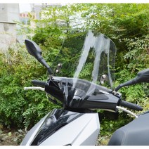 전기스쿠터 범용 스톰gt 미니쿠 타이탄1000 윈드스크린 npro 와코, A타입 투명(38~42cm)