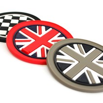 BMW MINI컵패드 실리콘컵홀더 미끄럼방지 컵홀더 받침, 03. 체커, 78mm