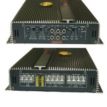 PUZU LVPIN DSP 카오디오 바이크 오토바이앰프 해양보트 4 Ch 12V 차량용 앰프 전력 3200 와트 스테레오 푸시 서브 우퍼 및 스피커 부스터