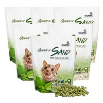 퀸오브샌드 두부모래 녹차 7L 6개, 누디퓨어 3kg 6개