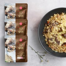 유로밥 유러피안 버터 소고기 필라프 250g 3봉