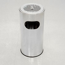 스텐 스텐드 재떨이 휴지통 (중형 대형) 입식 재떨이, B-TYPE 원형대형