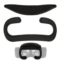 호환 Pimax Vision 8K/5K 안경용 안대 차광 폼 가죽 안대 패드 VR 렌즈, 검은색, Czech Republic