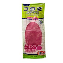 크린랲 고무장갑 중 5개, 분홍