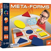 FoxMind 뇌 트레이닝 게임 Meta Forms 혼자 놀 수있는 퍼즐 게임 정규품 FOX-MFLB