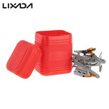 캠핑 가스 스토브 버너 LIXADA 초경량 야외 접이식 라이터 휴대용 피크닉 그릴 야생, 01 gas stove only