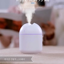 ZZJJC USB 소형 가습기 침실 사무실 에어컨 무음 차량용 공기청정 수분 공급의, 베이직 패션 화이트[빅스프레이+무음]】, 세트3[케이블+면봉3개+3]병 디퓨저]