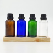 [이서지니]갈색 유리 공병 검정캡 드롭퍼 아로마 오일 화장품 50ml, B_드롭퍼50ml_갈색