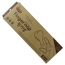 가온에이스 핑거넵(100매) 손가락 위생장갑 핑거냅 단품, 상품선택