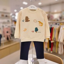 아가방 따뜻하고 부드러운 밍크기모안감 *등원룩 강추!! *부드럽고 따뜻한 노우베스밍크상하복* _ NC대전유성점