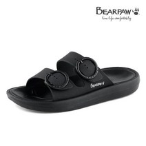 베어파우(BEARPAW) 여름 슬리퍼 노바(NOVA) K222001NB-W 블랙