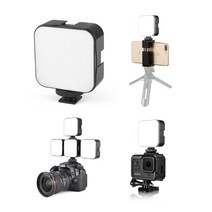 주닉스 LED 49 유튜버 브이로그 1인방송 핫슈 1_4인치 나사홀 휴대용 촬영조명 개인방송 라이트 조명 ZNS-01LED, 1개, ZNS-01LED 조명