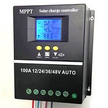 태양광컨트롤러 100a80a60a mpptpwm 태양열 충전 컨트롤러 12v24v36v48v 자동 컨트롤러 도구 lcd 앰프가 있는 태양광 pv 배터리 충전기 듀얼 USB, 80a, 12v 24v 36v 48v 자동