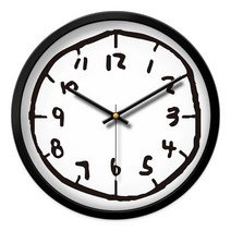 블라제스 무소음 낙서 벽시계, 낙서 벽시계 워치 1개