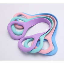 스트레칭로프 고무줄운동 헬스용 운동용 밴드 고무밴드, 파스텔그린