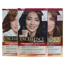 로레알 파리 엑셀랑스 크림 염색약/택일, 3 어두운갈색, 상세페이지 참조