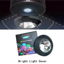 어항조명 수족관led조명 수족관 빛 A7 산호 풀 스펙트럼 LED 램프 360 라운드 앱 컨트롤러 조명