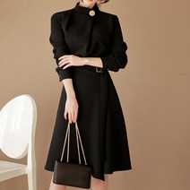 데일로엔 여성용 벨트 포인트 원피스