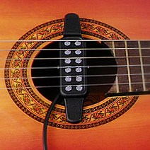 STK 로즈 우드 브리지 기타 액세서리가있는 기타 브릿지 클램프 세트 1