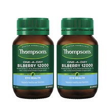 톰슨스 원어데이 빌베리 BILBERRY 12000 60캡슐 2개