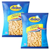 아비코 크링클컷(주름감자) 2kg x 2팩, 4set