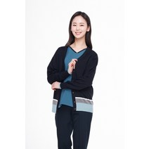 폼유니폼 | GW101 블랙 | 가디건