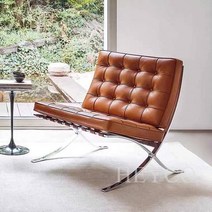 바르셀로나 체어 라운지 안락 의자 암체어 레알마드리드 달팽이 쇼파 스툴 가죽 소파, 스툴 PU, 블랙 유광