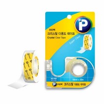 프린텍 CD1830 크리스탈테이프ㅡ디스펜서(18mmx30M)