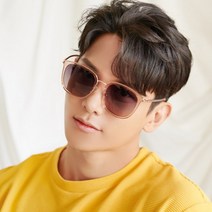 멜라크메 남여공용 스퀘어 오버 투명 선글라스