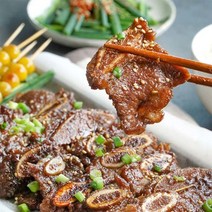 미국산 초이스등급 양념 LA 소갈비 750g, 단품