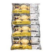 [아이스박스포장] MENISSEZ 미니 프렌치롤 1200G(6CT X 4) 바게트 생지 빵 홈베이커리